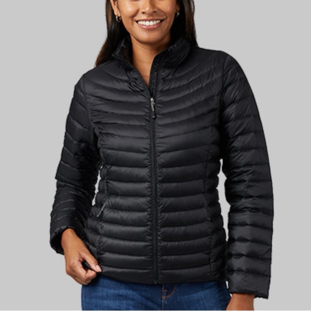 32 Degrees Women's Midnight Black Puffer Jacket